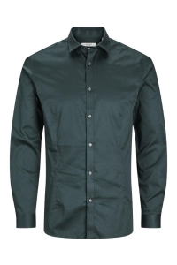 JACK%JONES PREMIUM JJPRPARMA SHIRT L/S NOOS darkest spruce/super slim