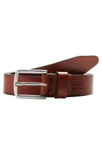 JACK&JONES ORIGINALS JACLEE LEATHER BELT NOOS mocha bisque