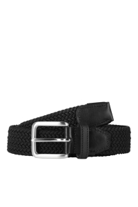 Jack and Jones JACSPRING WOVEN BELT NOOS black