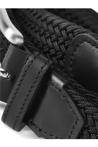 Jack and Jones JACSPRING WOVEN BELT NOOS black