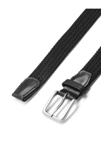 Jack and Jones JACSPRING WOVEN BELT NOOS black
