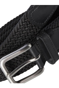 Jack and Jones JACSPRING WOVEN BELT NOOS black