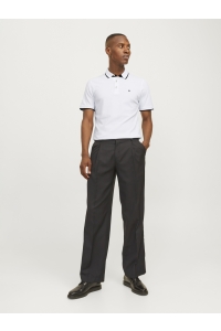 JJEPAULOS POLO SS NOOS white/slim fit