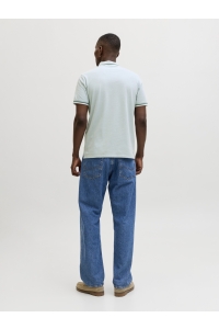 JJEPAULOS POLO SS NOOS mineral blue/play