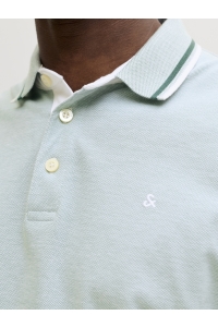 JJEPAULOS POLO SS NOOS mineral blue/play