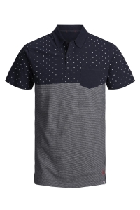 JACK&JONES ORIGINALS JORTOBI POLO SS total eclipse/slim