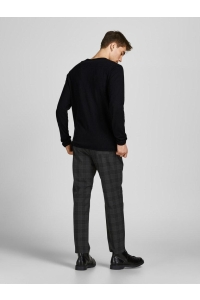 JJEHILL KNIT CREW NECK NOOS black