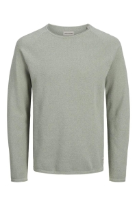 JJEHILL KNIT CREW NECK NOOS iceberg green/twist