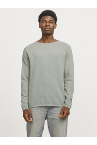 JJEHILL KNIT CREW NECK NOOS iceberg green/twist