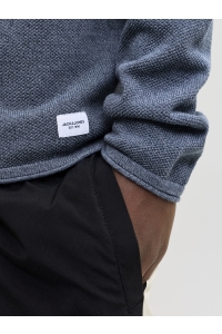 JJEHILL KNIT CREW NECK NOOS blue mirage