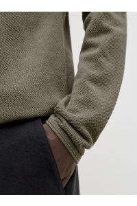 JJEHILL KNIT CREW NECK NOOS vetiver