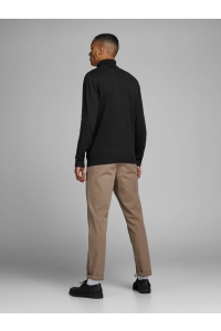 JJEEMIL KNIT ROLL NECK NOOS black