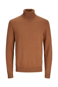 JJEEMIL KNIT ROLL NECK NOOS mocha bisque