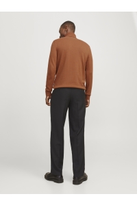 JJEEMIL KNIT ROLL NECK NOOS mocha bisque