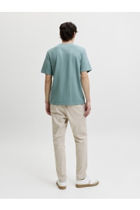 Jack and Jones JPRBLAFRANCO SS TEE CREW NECK LN sagebrush green