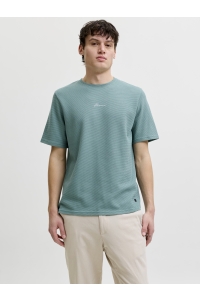 Jack and Jones JPRBLAFRANCO SS TEE CREW NECK LN sagebrush green