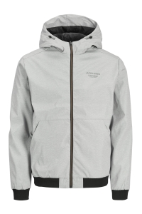 JJESEAM JACKET HOOD NOOS light grey melange