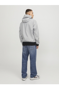 JJESEAM JACKET HOOD NOOS light grey melange