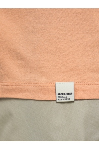 JACK&JONES ORIGINALS JORSUNNYS TEE SS CREW NECK shell coral