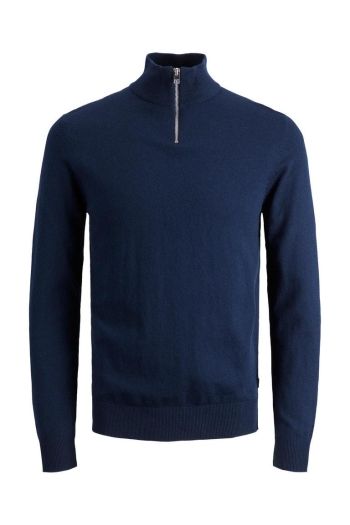  JJEEMIL KNIT HALF ZIP NOOS