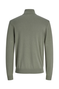 JJEEMIL KNIT HALF ZIP NOOS vetiver