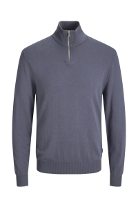 JJEEMIL KNIT HALF ZIP NOOS turbulence