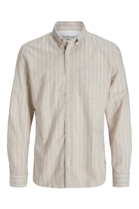 JACK%JONES PREMIUM JPRBLUBROOK OXFORD SHIRT L/S NOOS poppy seed/slim fit