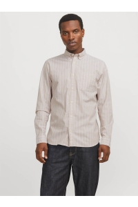 JACK%JONES PREMIUM JPRBLUBROOK OXFORD SHIRT L/S NOOS poppy seed/slim fit