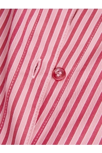 Jack and Jones JXJAMIE LS RELAXED POPLIN SHIRT WVN: cerise/stripe