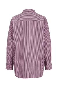 Jack and Jones JXJAMIE LS RELAXED POPLIN SHIRT WVN: orchid smoke/demitasse