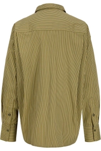 Jack and Jones JXJAMIE LS RELAXED POPLIN SHIRT WVN: green moss/nutria