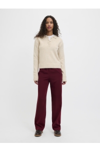 JACK&JONES ORIGINALS JXPOPPY REGULAR HW PANT NOOS cabernet