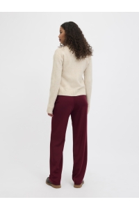 JACK&JONES ORIGINALS JXPOPPY REGULAR HW PANT NOOS cabernet