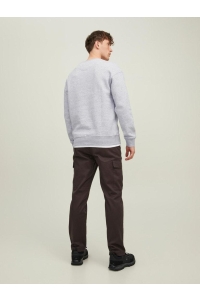 JJESTAR BASIC SWEAT CREW NECK NOOS light grey melange