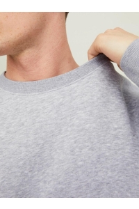 JJESTAR BASIC SWEAT CREW NECK NOOS light grey melange