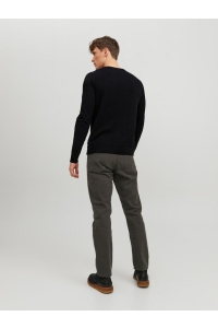 JJEEMIL KNIT CREW NECK NOOS black