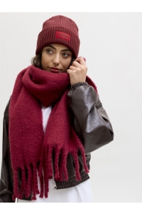 JACK&JONES ORIGINALS JXOTHELIA KNIT BEANIE ACC SN cabernet