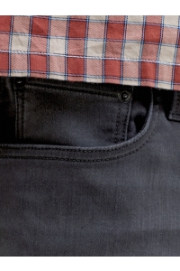 Jack and Jones JJIRICK JJICON SHORTS GE 720 I.K SN black denim