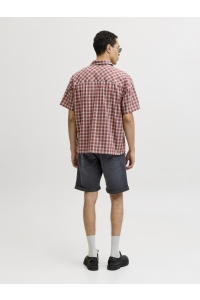 Jack and Jones JJIRICK JJICON SHORTS GE 720 I.K SN black denim