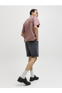 Jack and Jones JJIRICK JJICON SHORTS GE 720 I.K SN black denim