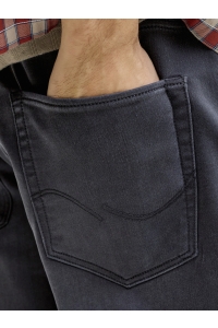 Jack and Jones JJIRICK JJICON SHORTS GE 720 I.K SN black denim