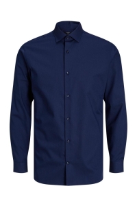 JPRBLAPARKER SHIRT L/S NOOS perfect navy/slim fit