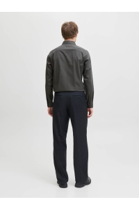 JPRBLAPARKER SHIRT L/S NOOS dark grey melange/slim fit