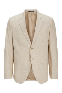 JACK%JONES PREMIUM JPRRIVIERA LINEN BLAZER SLIM FIT SN beige/slim fit