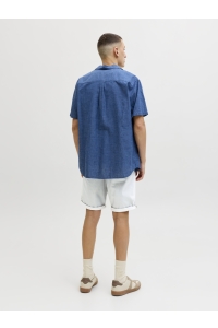 JACK&JONES ORIGINALS JPSTBOWIE SHORT SA PRINTED MID oyster mushroom