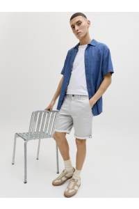 JACK&JONES ORIGINALS JPSTBOWIE SHORT SA PRINTED MID oyster mushroom