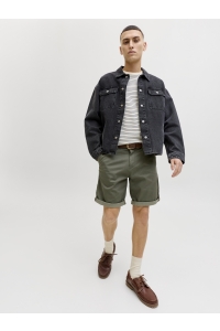 Jack and Jones JPSTBOWIE SHORT SA PRINTED MID olive night