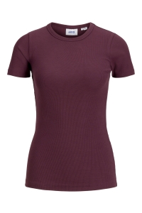 Jack and Jones JXFRANKIE STR SS RIB TEE JRS NOOS winetasting