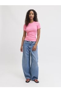 Jack and Jones JXFRANKIE STR SS RIB TEE JRS NOOS morning glory