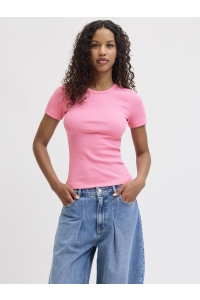 Jack and Jones JXFRANKIE STR SS RIB TEE JRS NOOS morning glory